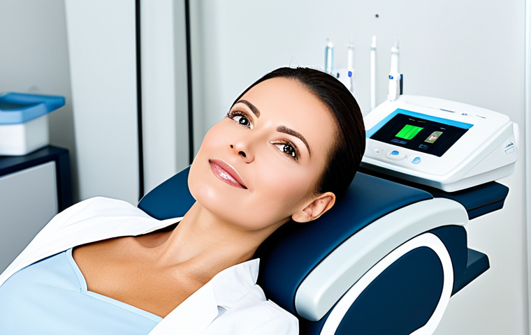 피부관리 클리닉 개업 사례 - Dermatologist Examining Patient** "A professional dermatologist in a fully clothed, modest medical ...