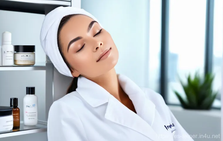 피부관리사의 경력개발 워크샵 참석 이유 - **Prompt 1: Advanced Aesthetic Technology and High-Performance Skincare Workshop** "A profession...