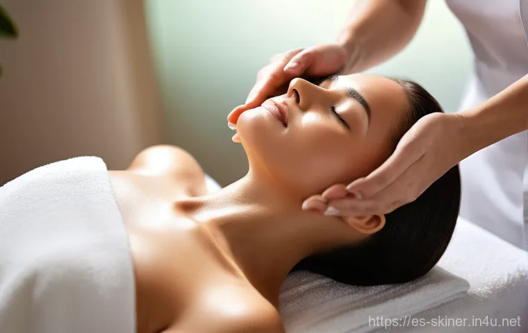 피부관리사의 경력개발 워크샵 참석 이유 - **Prompt 1: Advanced Aesthetic Technology and High-Performance Skincare Workshop** "A profession...